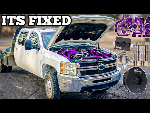 Fixing EVERYTHING Wrong With My Auction Duramax PLUS Upgrades