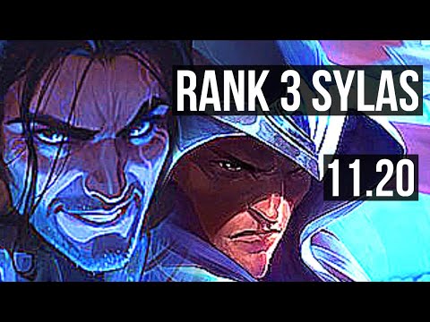 SYLAS vs TALON (MID) | Rank 3 Sylas, 3/1/2, Rank 16 | NA Challenger | v11.20