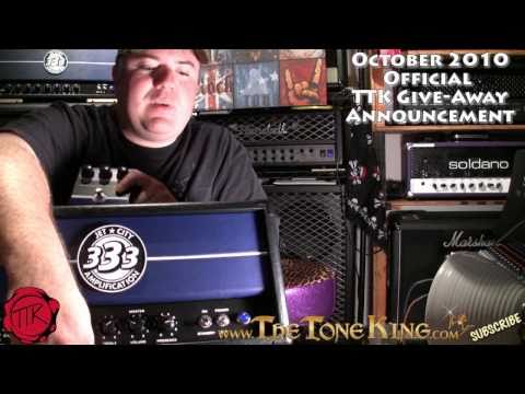 Oct 2010 - TTK's Official Give-Away Announcement : Jet City JCA20H & Shockwave Distortion Pedals!!