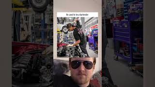 He used to be a bartender