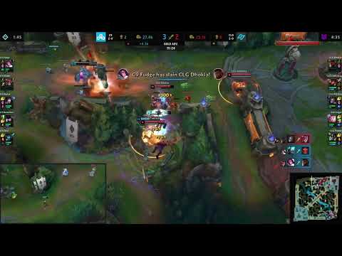 C9 FUDGE TURNS FIGHT - CLOUD9 VS CLG | #lcs
