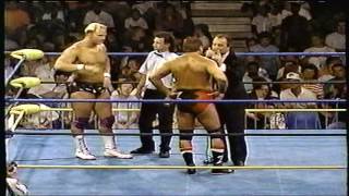 WCW - Larry Zbyszko Leaves Dangerous Alliance and Turns Face