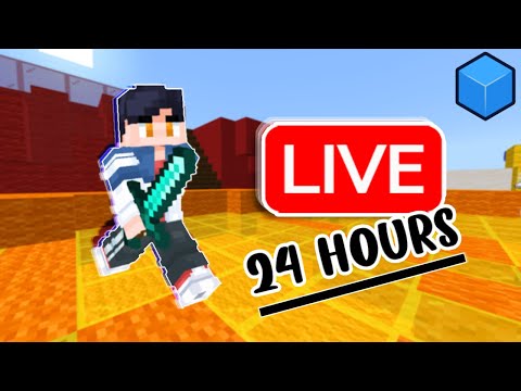 Insane 24-Hour Minecraft Cube Stream Live!