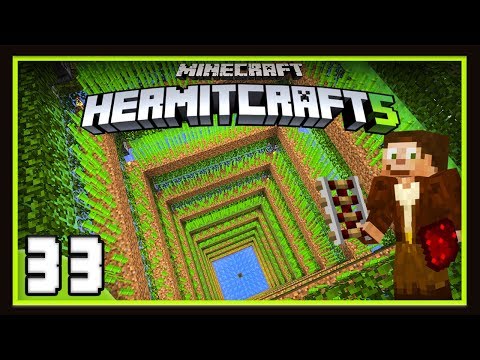HermitCraft Season 5:  Scar Does Redstone - Sugarcane Farm    (Minecraft 1.12)