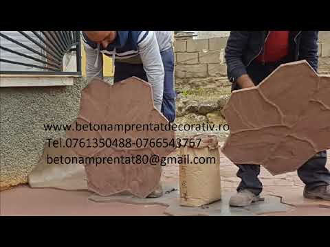 Beton Amprentat Licuriciu -Teleorman Tel.0761350488 -0766543767