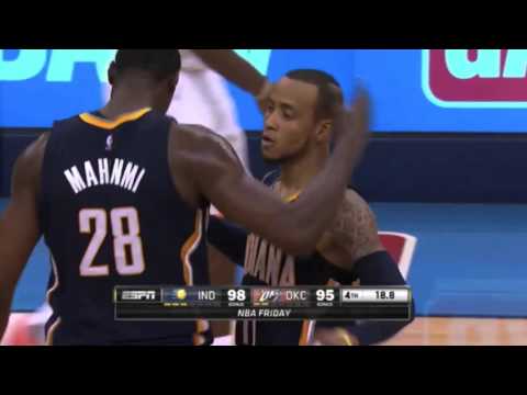 Monta Ellis Clutch 3 vs Thunder