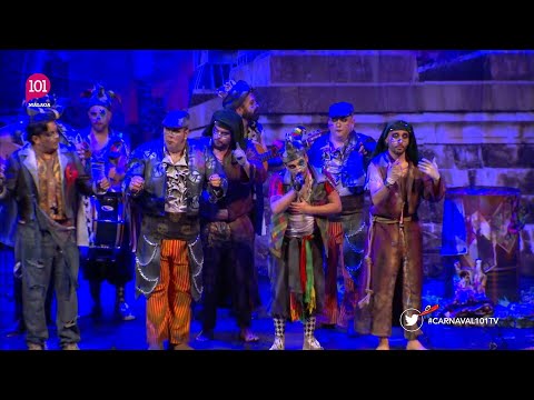 CARNAVAL MÁLAGA 2020 | Comparsa Los Malafama en la Gran Final