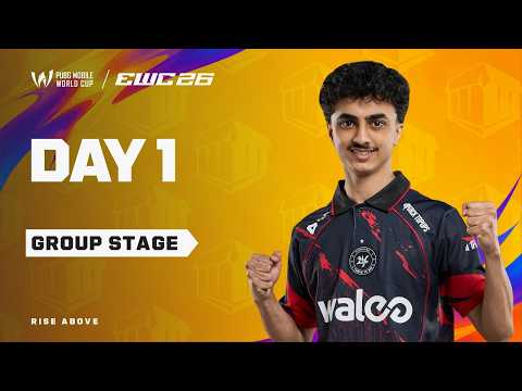 EWC x PUBG Mobile World Cup | Group A Day 1