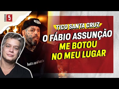 FÁBIO ASSUNÇÃO colocou TICO SANTA CRUZ no lugar dele | Recortes do Clê