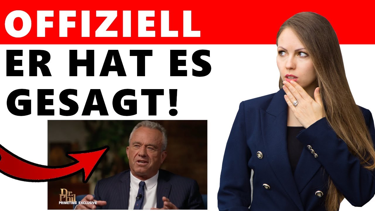 Kennedy Jr. spricht Klartext: DAS geschieht bei den Flugzeugen!