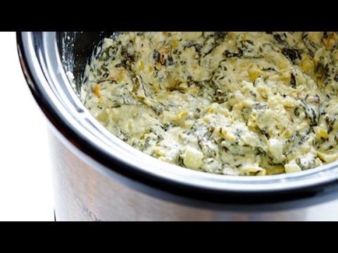 Slow Cooker Spinach Artichoke Dip Recipe