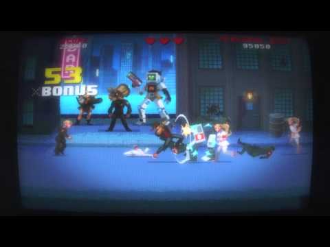 Kung Fury: Street Rage beating Hackerman's score