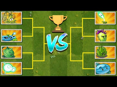 PvZ 2 Tournament Team Pult vs Team Electric 8 Plants Battles - Who Will Win? - Plants vs Plants
