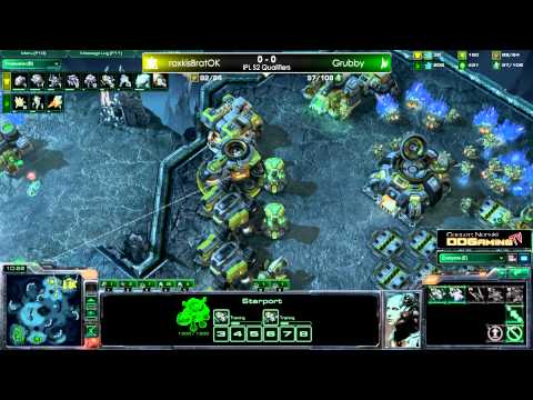 HD Starcraft 2: roxkisBratOK [T] vs. Grubby [P] G1 IPL S2