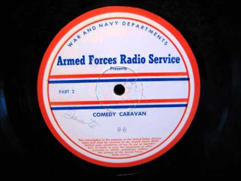Jimmy Durante & Garry Moore Radio Show c.1945 on AFRS Comedy Caravan 98