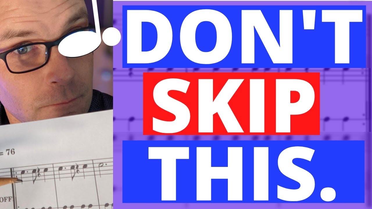 Learn how to count dotted notes(dotted quarter, 8th, 16th)