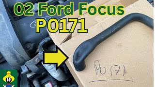 2002 Ford Focus / P0171 / PCV hose