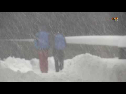 Norsk vädervarning: Snöoväder slår till