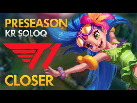 Preseason: T1 Closer - Zoe Mid Lane - KDA 17/1/10
