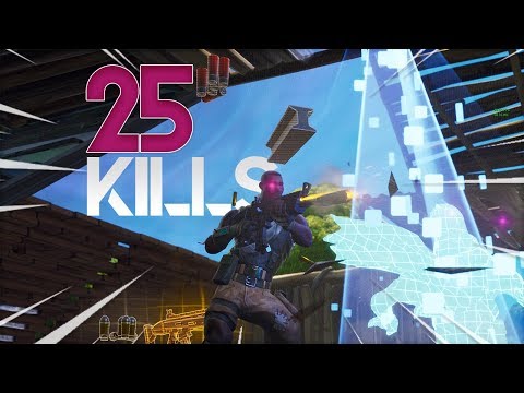25 KILL SOLO SQUAD RAMPAGE! How Did I Win This?! - FORTNITE