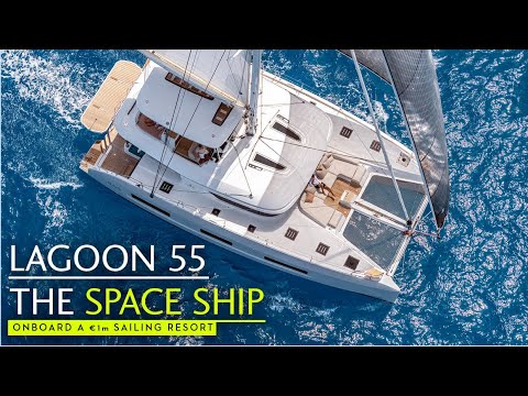 The Lagoon 55 Space Ship - a cruising cat that redefines volume