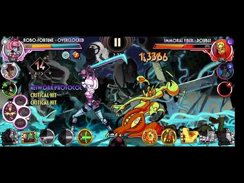 This is how I deal with Corrosive Element [Skullgirls Mobile]