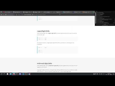 Making a freestanding C library - finishing byte shifting functions