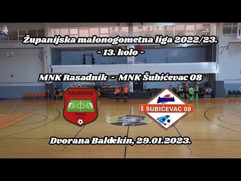 ŽMNL 2022/23. - MNK Rasadnik - MNK Šubićevac 08  3:4