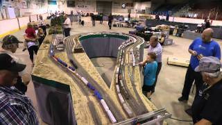 preview picture of video 'Alberta Free-Mo 2011 HO Model Train Meet in Big Valley, Alberta - Part 1'