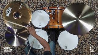 Video thumbnail for Paiste 17" Rude Crash/Ride Cymbal - 1547g (1128517-1060722N) by Memphis Drum Shop