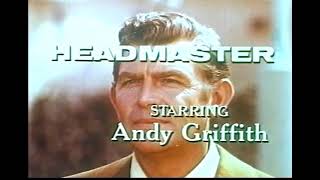 HEADMASTER, short-lived & ill-fated Andy Griffith 