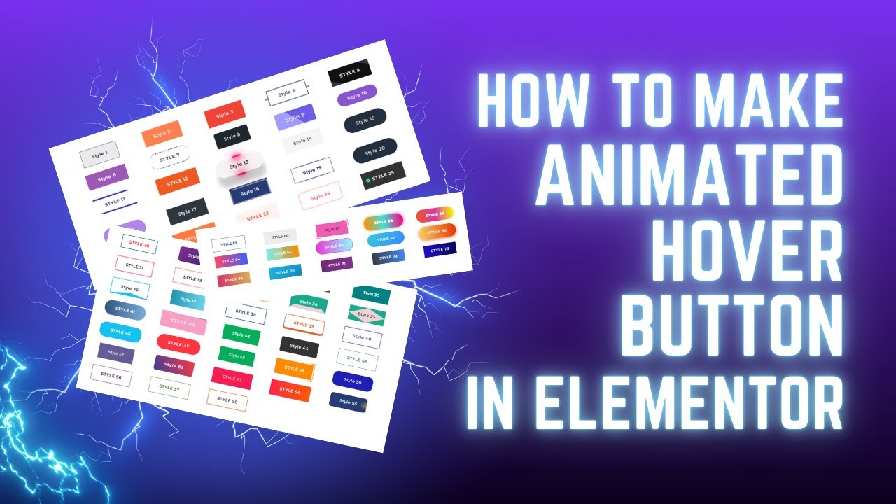 How To Make Animated Button In Elementor | Custom CSS | Creative Button Addon | Elementor Tutorial