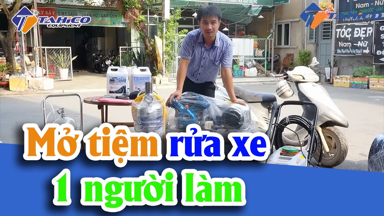 Kinh nghiệm mở tiệm rửa xe cho người vốn ít ( từ 15 triệu) 5