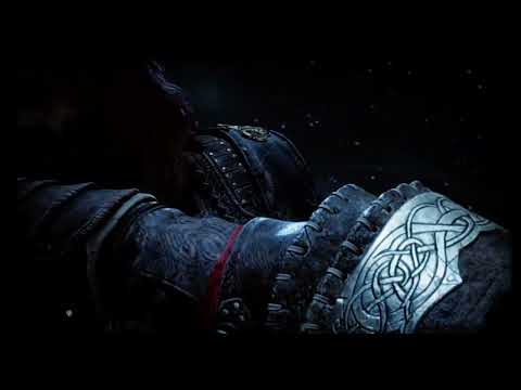 Kratos punch Thor Teeth fell off scene