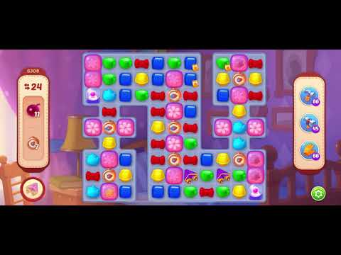 Homescapes Level 6308 夢幻家園 第6308關- No boosters