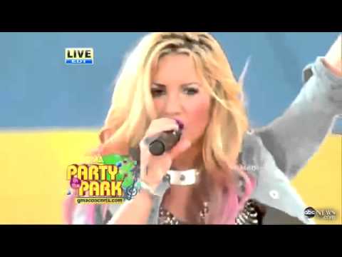 Demi Lovato   Unbroken GMA Live 2012 Good Morning America