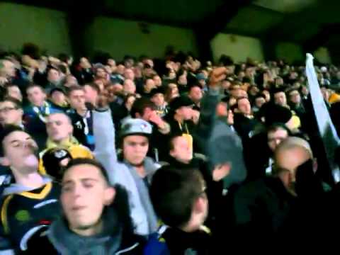 KVC Westerlo - KSC Lokeren (18-12-'13) - Lokerenboys have a party
