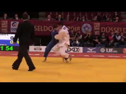 Judo Grand Slam Dusseldorf -66kg SAFAROV, Orkhan (AZE) vs  NAKANO, Shugen (PHI)