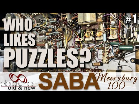 Some radios have more guts than others. SABA Meersburg 100 restoration part 1 #pcbway#