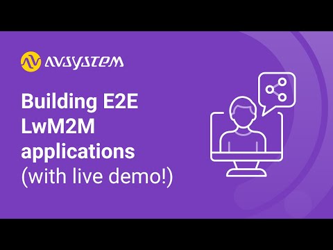 Building E2E LwM2M applications (with live demo!)