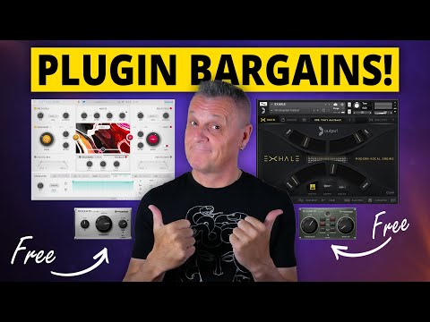 PLUGIN BARGAINS - FREE FREE87 | Arturia Dist COLDFIRE | Output EXHALE | Baby Audio IHNY-2