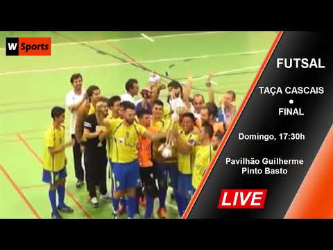 Promo 🎥 Futsal ⚽ Taça Cascais ● Final 🔴 LIVE