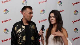 Hunter Plake from Team Gwen Stefani on the Voice