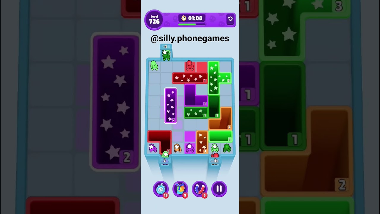 Drop Away Level 726 Walkthrough Solution