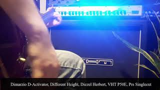 Video thumbnail for PRS Dimarzio D-Activator vs Dimarzio Imperium vs Gibson P94 by alseick