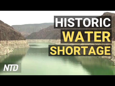 US Declares Historic Western Water Shortage; Evacuation Flights Restart at Afghanistan Airport | NTD