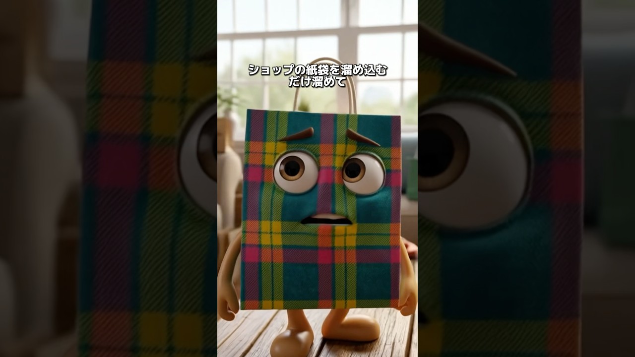 【紙袋の再利用術3つ】 #ライフハック #雑学 #豆知識