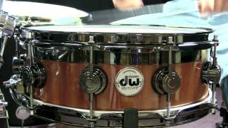 Video thumbnail for DW Drums Collectors Maple Mahogany 5x14 Top Edge so# 839652 by The Drum Shop - Portland, Maine