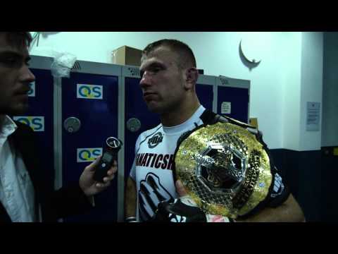 Post-Fight Interview with Konrad Iwanowski after Clan Wars 19 (includes fight footage)