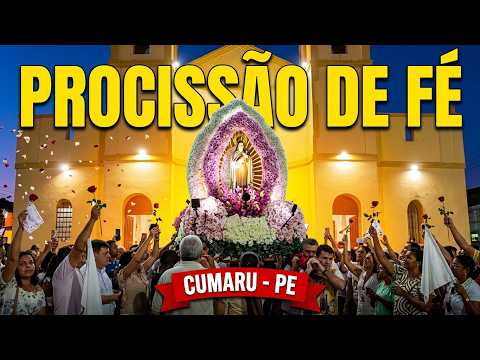Veja Como Foi a Emocionante Procissão de Fé e Devoção em Cumaru – Pernambuco | 24/10/2026 🙏⛪
